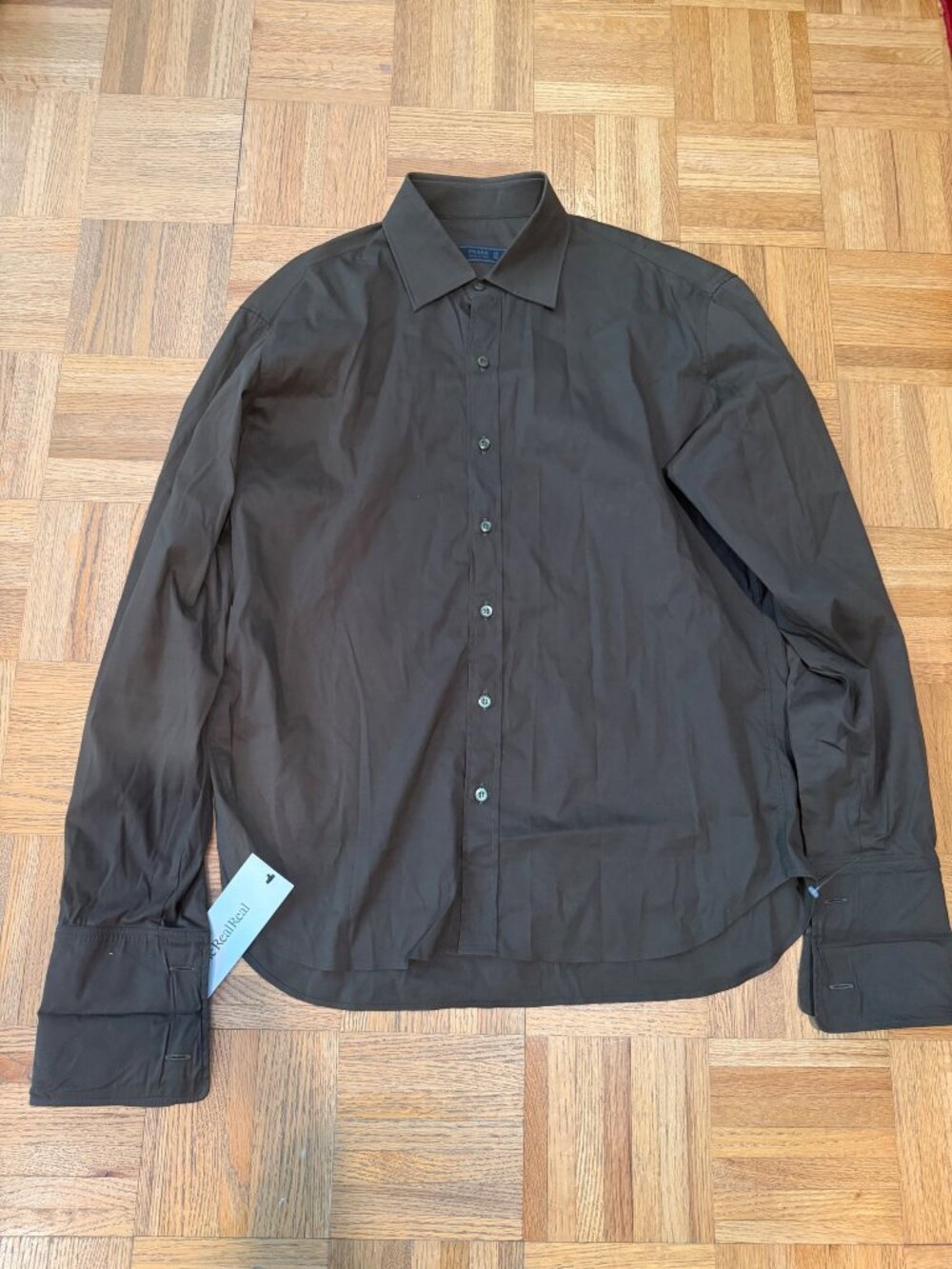 Prada Men's Button-Up Shirt Size 40/15.5
